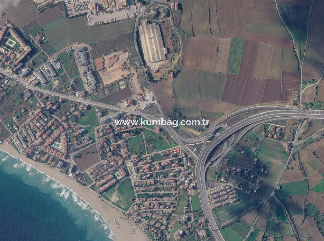 185 M2 Block Bestellt Grundstück Zum Verkauf In Kumbağ, Nahe Dem Strand Von Gündal,