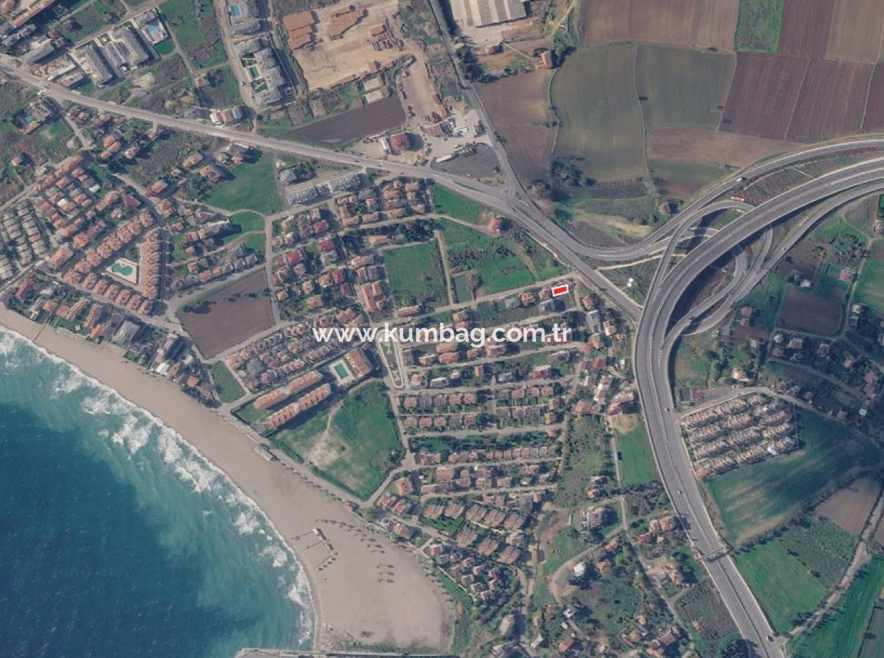 185 M2 Block Bestellt Grundstück Zum Verkauf In Kumbağ, Nahe Dem Strand Von Gündal,