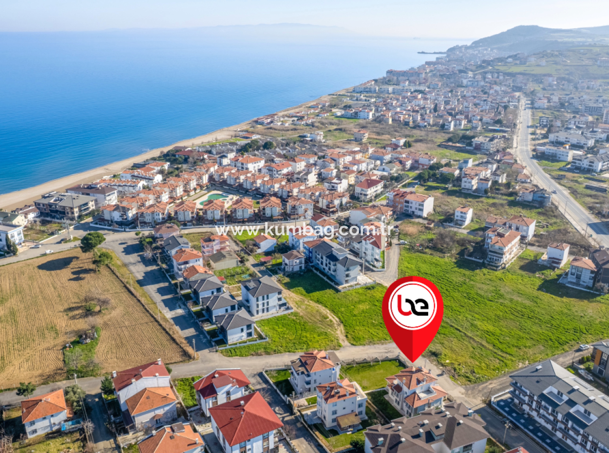 Trplex 7 1 Villa Zum Verkauf Auf 740 M² Grundstück In Kumbağ