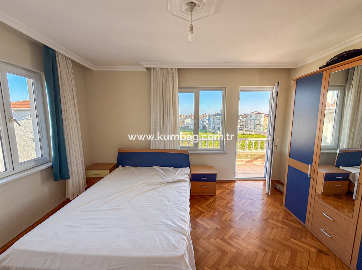 Trplex 7 1 Villa Zum Verkauf Auf 740 M² Grundstück In Kumbağ