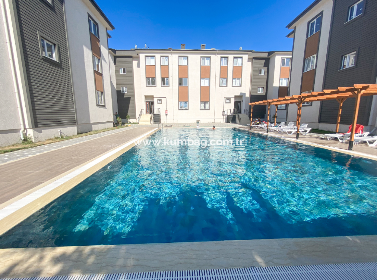 2 1 Luxuswohnung Zu Mieten Mit Separater Küche In Einem Komplex Mit Pool