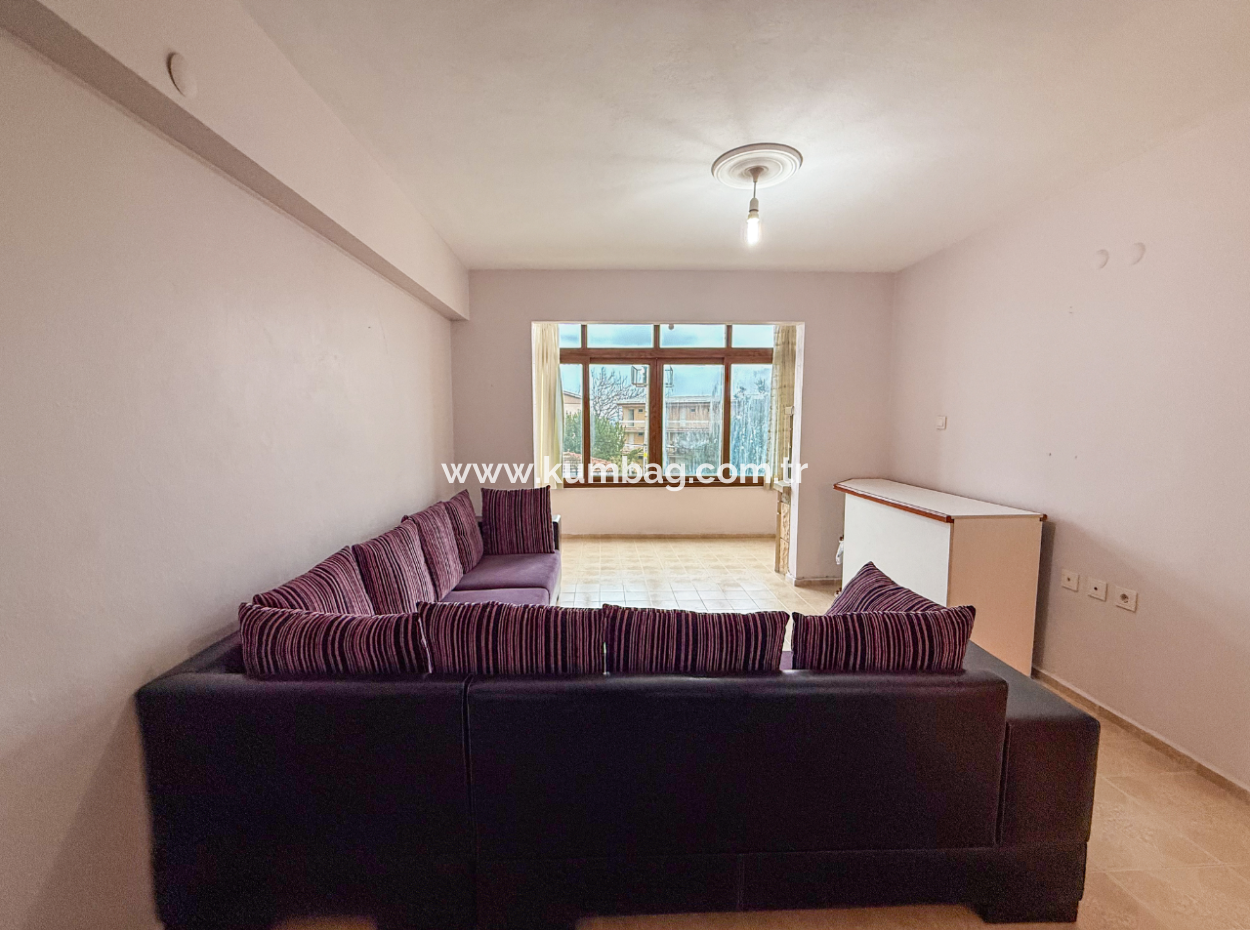 1 1 Wohnung Zur Miete Mit Garten Nahe Dem Meer In Der Kumbağ-Hauptstrasse