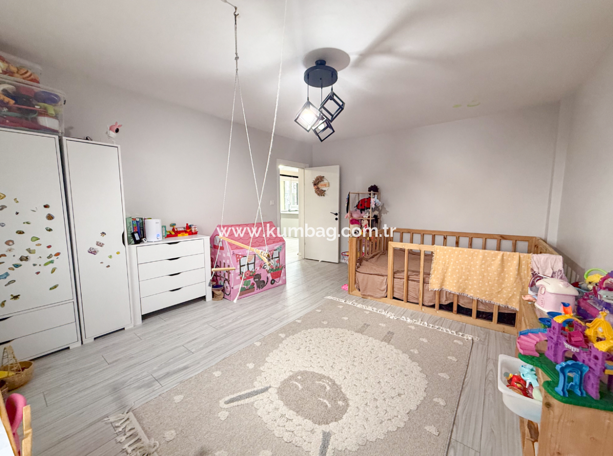 3 1 Duplex-Villa Zum Verkauf In Kumbağ Mit Panoramablick Auf Das Meer