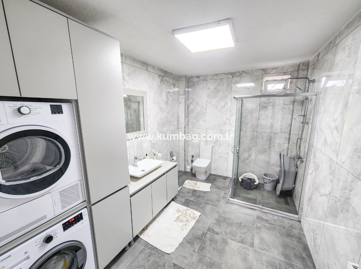 3 1 Duplex-Villa Zum Verkauf In Kumbağ Mit Panoramablick Auf Das Meer