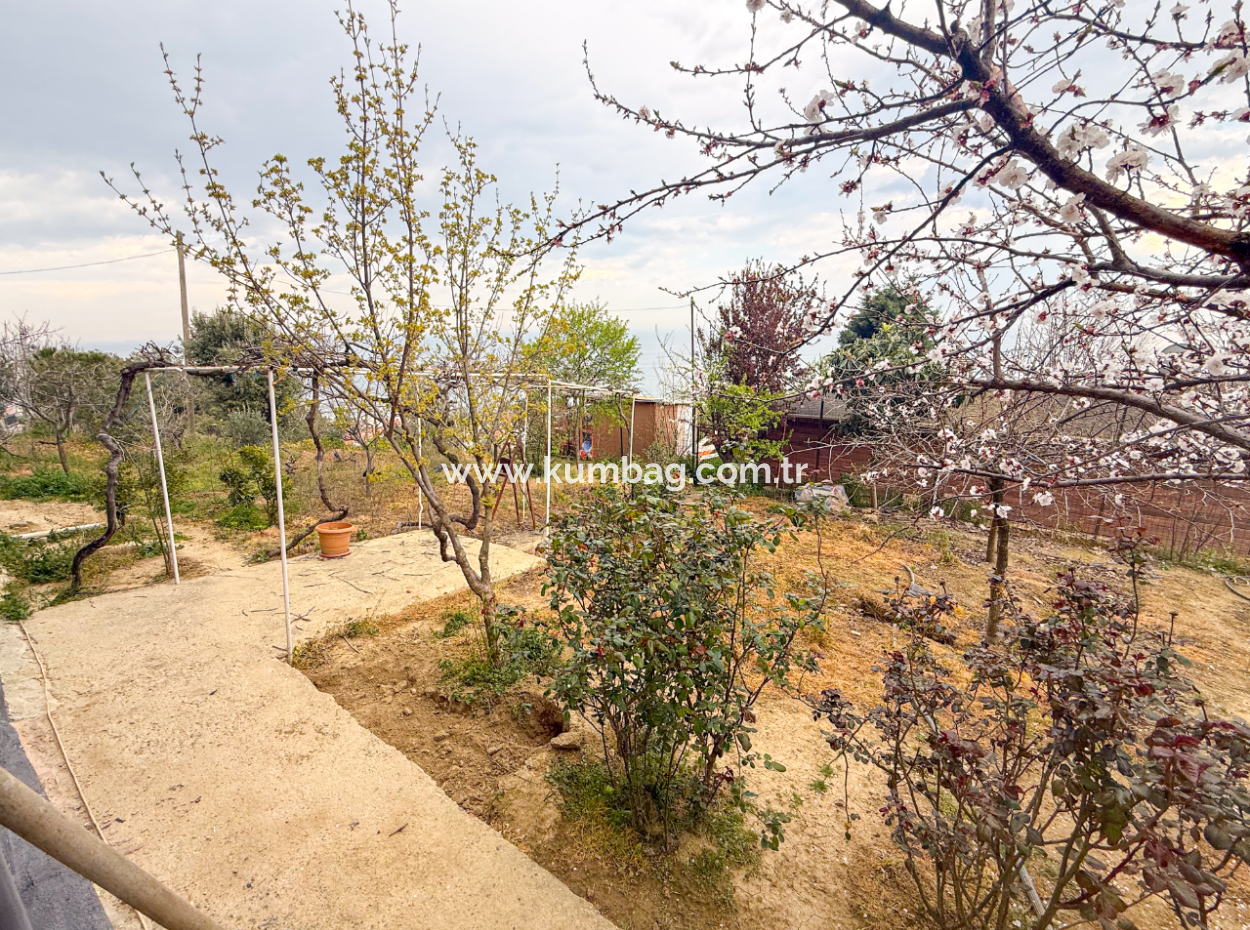 3 1 Duplex-Villa Zum Verkauf In Kumbağ Mit Panoramablick Auf Das Meer