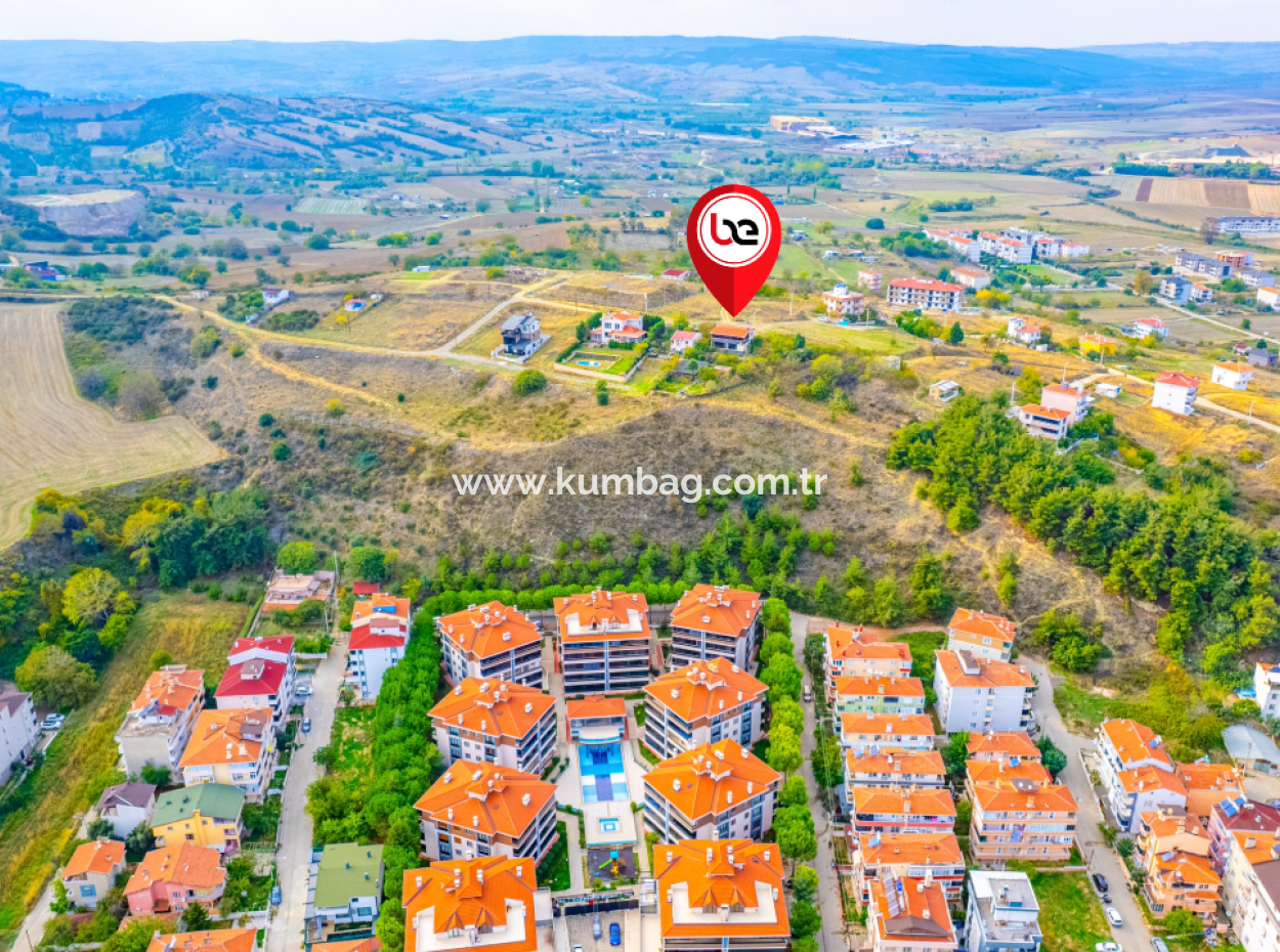 3 1 Duplex-Villa Zum Verkauf In Kumbağ Mit Panoramablick Auf Das Meer