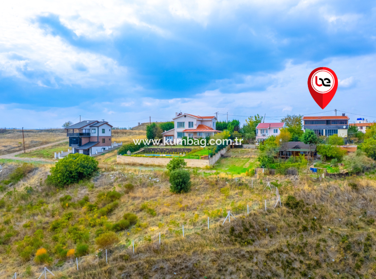 3 1 Duplex-Villa Zum Verkauf In Kumbağ Mit Panoramablick Auf Das Meer