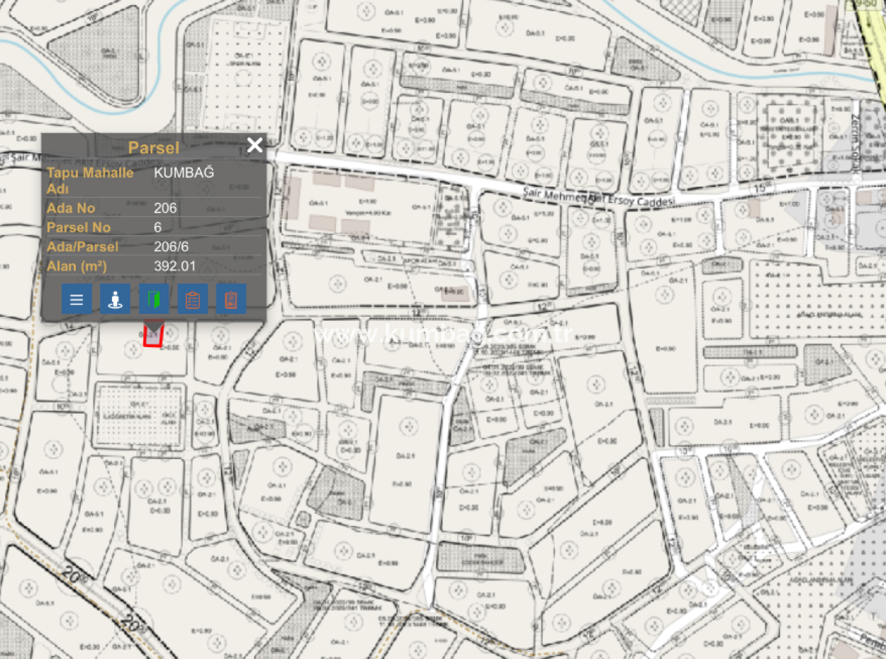 Grundstück Zum Verkauf Mit Einer Wohnzonierung Von 392 M² In Einer Sich Schnell Entwickelnden Region In Kumbağ