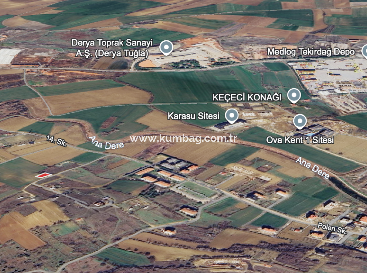 Grundstück Zum Verkauf Mit Einer Wohnzonierung Von 392 M² In Einer Sich Schnell Entwickelnden Region In Kumbağ