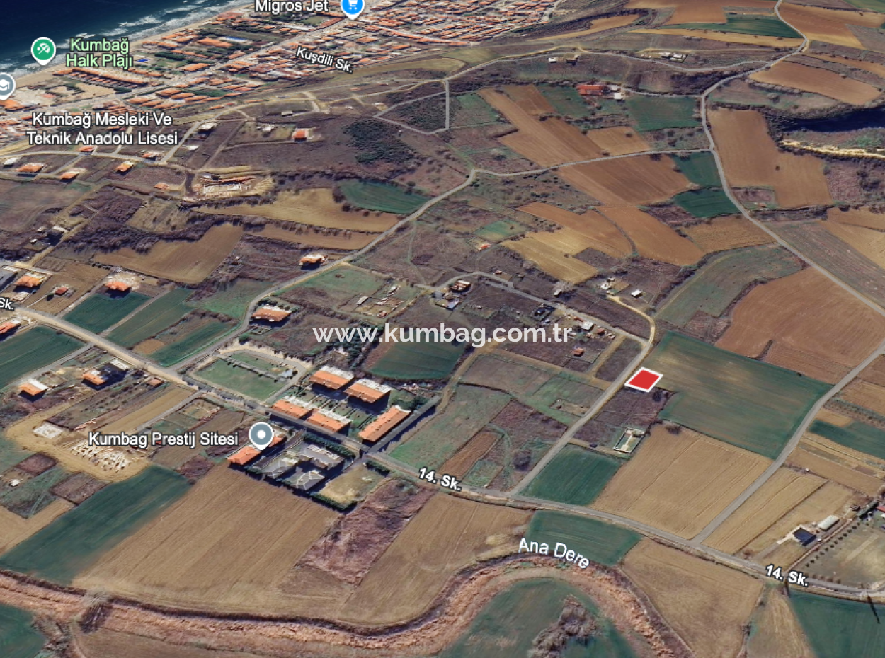 Grundstück Zum Verkauf Mit Einer Wohnzonierung Von 392 M² In Einer Sich Schnell Entwickelnden Region In Kumbağ