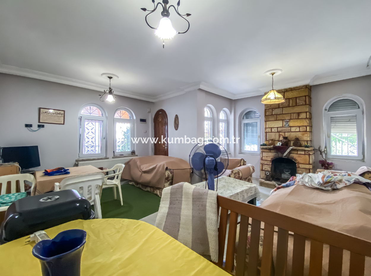 Triplex 4 1 Villa Zum Verkauf Mit Steinverkleidung Am Meer, In Kumbağ