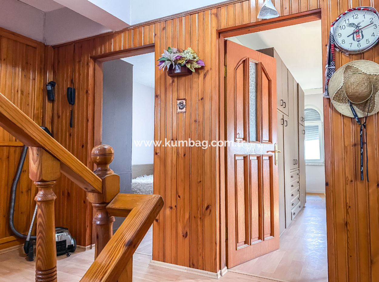 Triplex 4 1 Villa Zum Verkauf Mit Steinverkleidung Am Meer, In Kumbağ