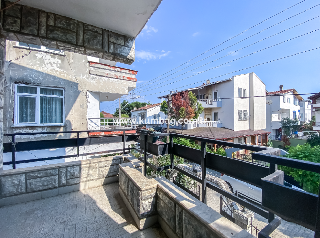 Triplex 4 1 Villa Zum Verkauf Mit Steinverkleidung Am Meer, In Kumbağ