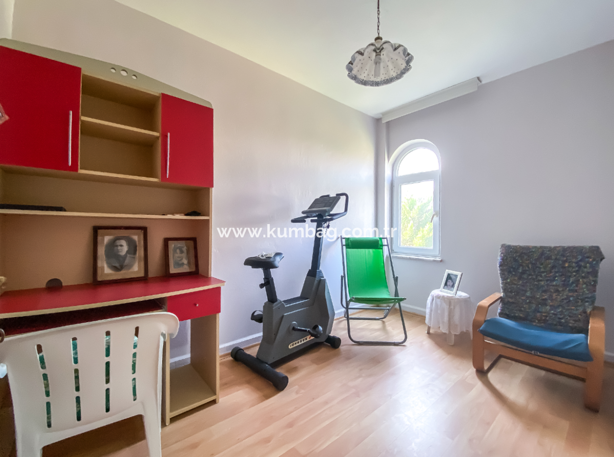 Triplex 4 1 Villa Zum Verkauf Mit Steinverkleidung Am Meer, In Kumbağ