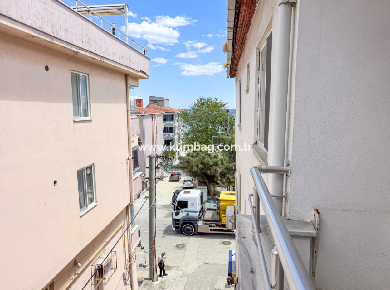 2 1 Wohnungen Zum Verkauf Mit Meerblick-Duplex-Reihen In Der Zentralen Lage Von Kumbağ