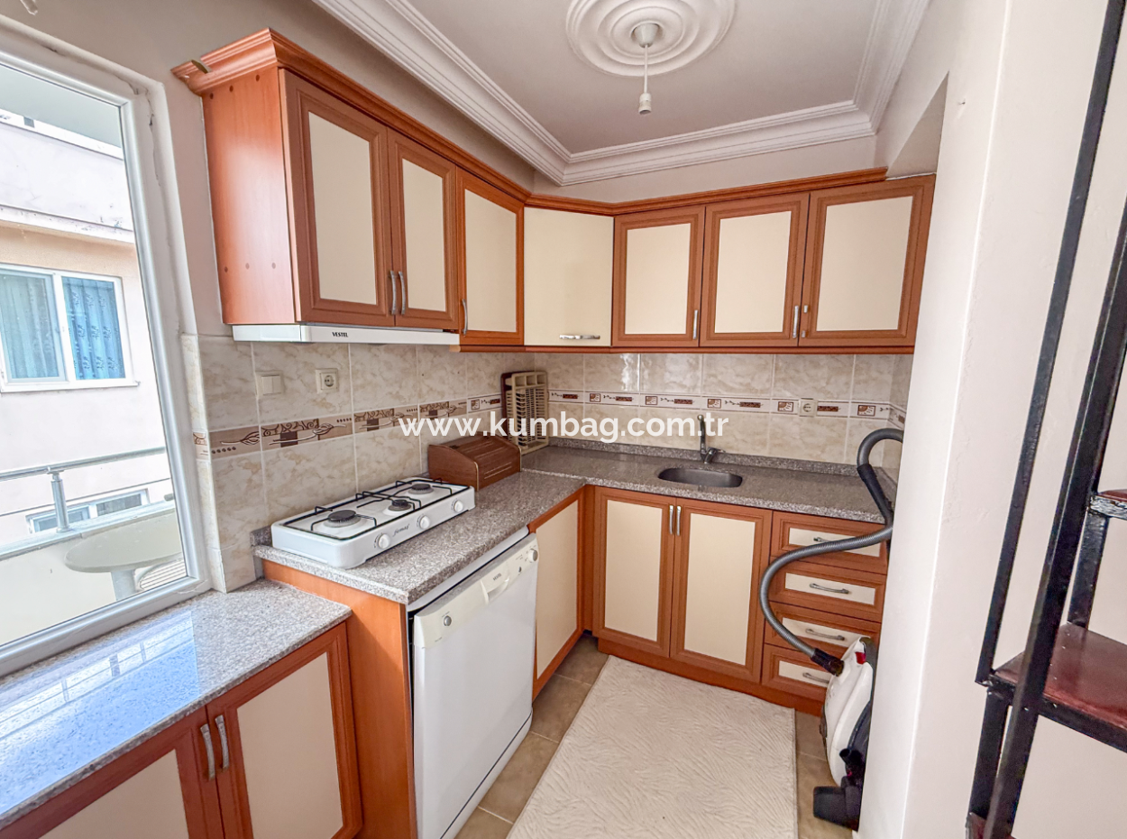 2 1 Wohnungen Zum Verkauf Mit Meerblick-Duplex-Reihen In Der Zentralen Lage Von Kumbağ