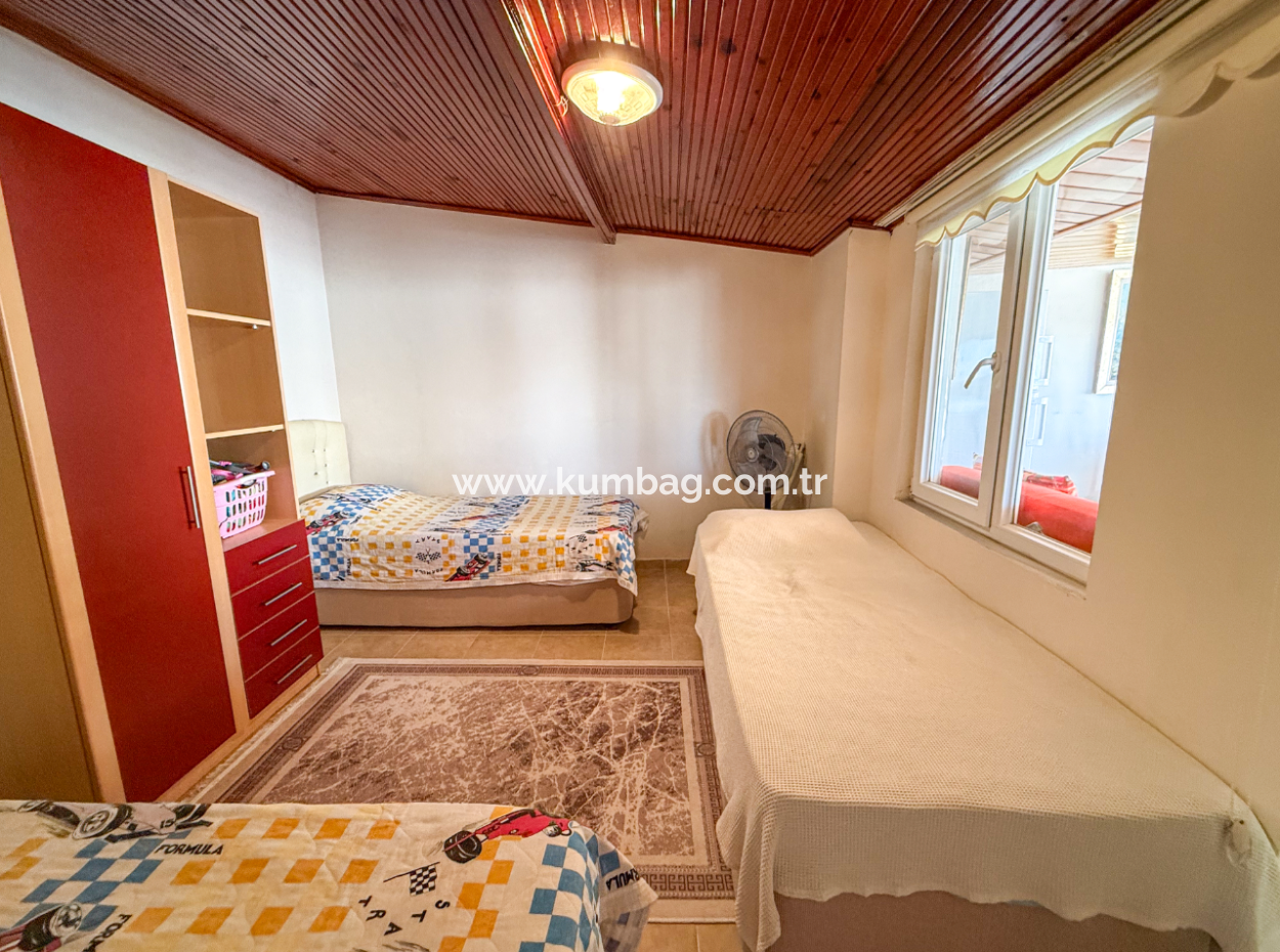 2 1 Wohnungen Zum Verkauf Mit Meerblick-Duplex-Reihen In Der Zentralen Lage Von Kumbağ