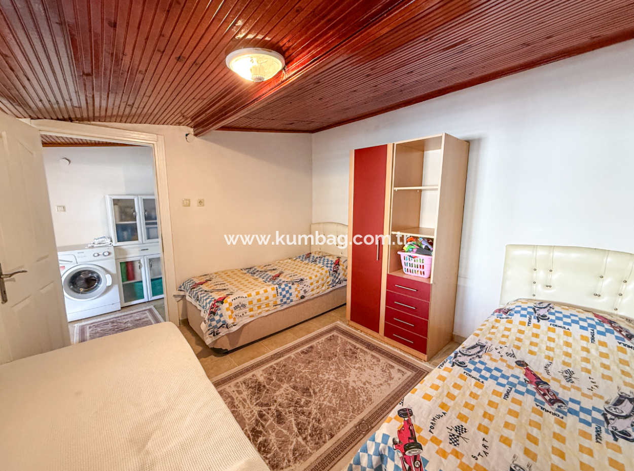 2 1 Wohnungen Zum Verkauf Mit Meerblick-Duplex-Reihen In Der Zentralen Lage Von Kumbağ