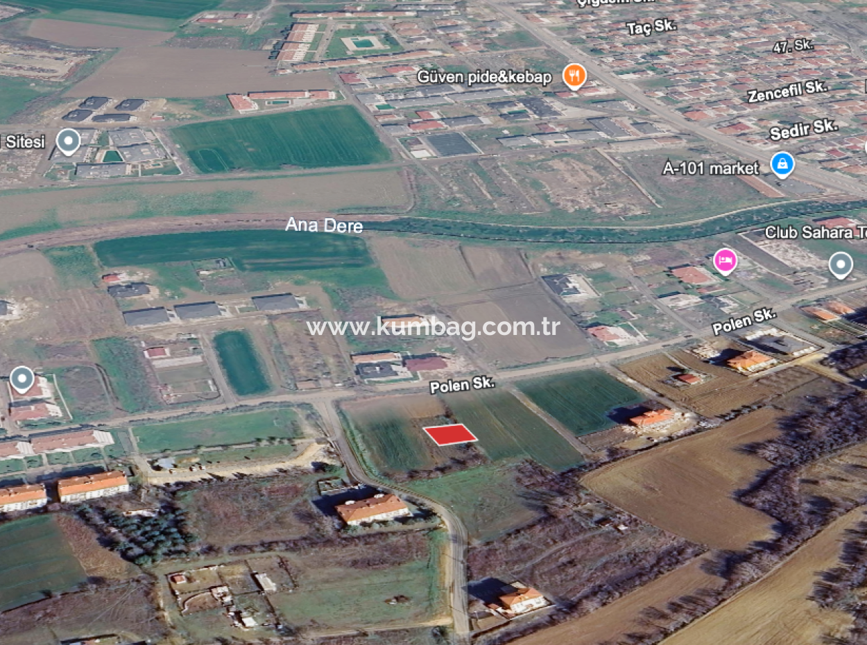 Grundstück Zum Verkauf Mit Einer Wohnzone Von 308 M² In Einer Sich Schnell Entwickelnden Region In Kumbağ