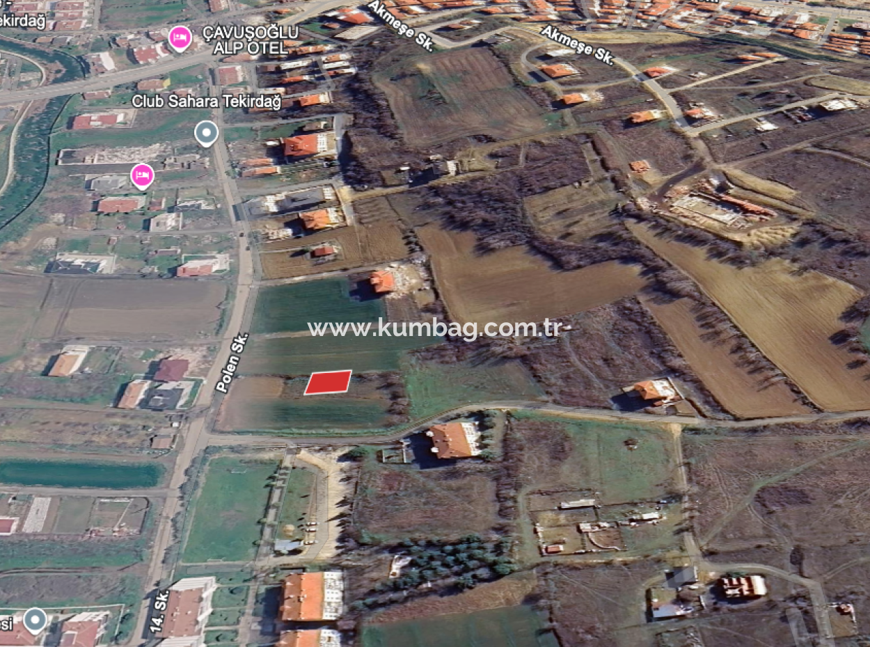 Grundstück Zum Verkauf Mit Einer Wohnzone Von 308 M² In Einer Sich Schnell Entwickelnden Region In Kumbağ