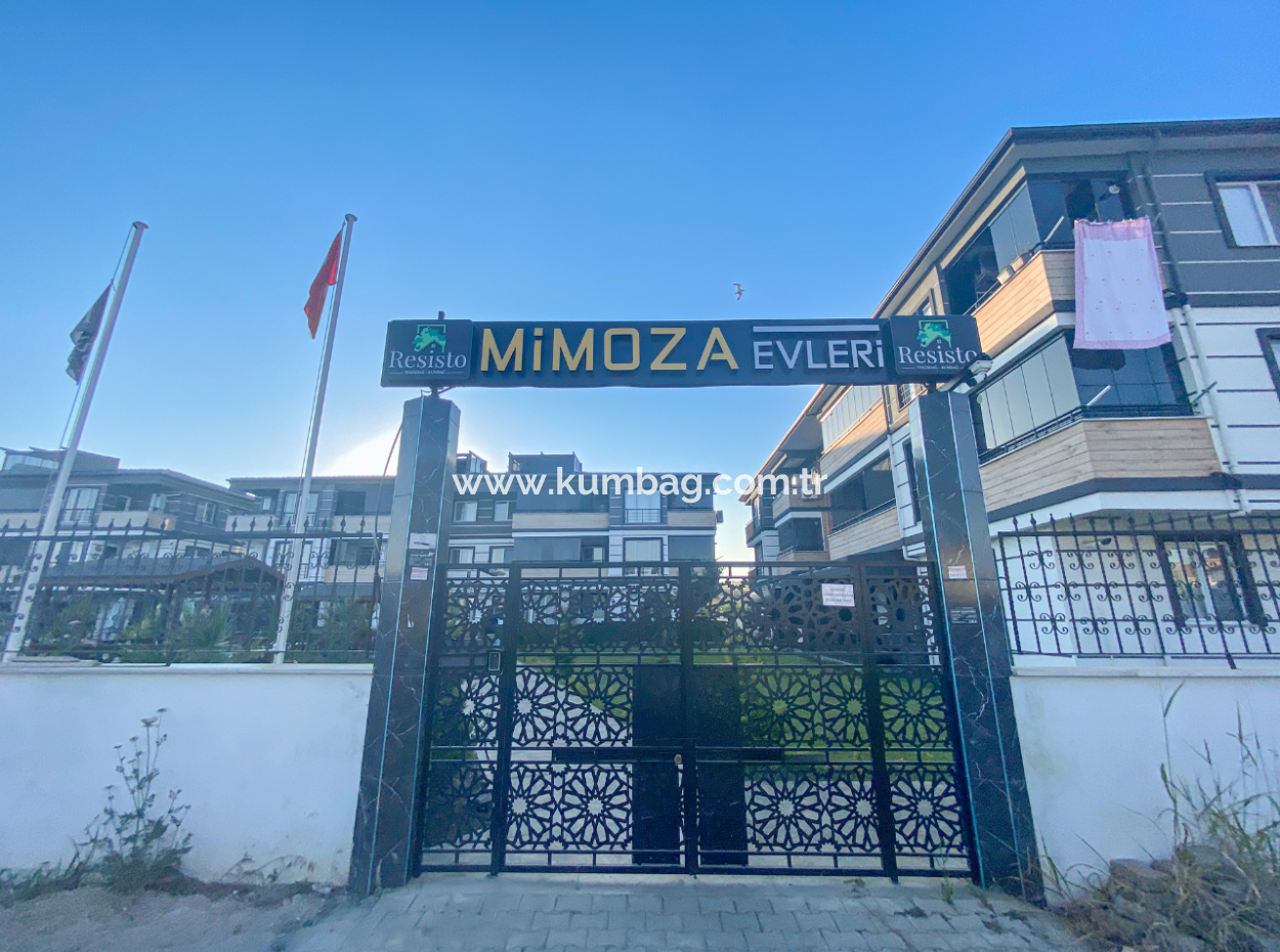 Möblierte Luxuriöse 11-Garten-Etage Wohnung Zur Miete Auf Kumbağ Poolgelände