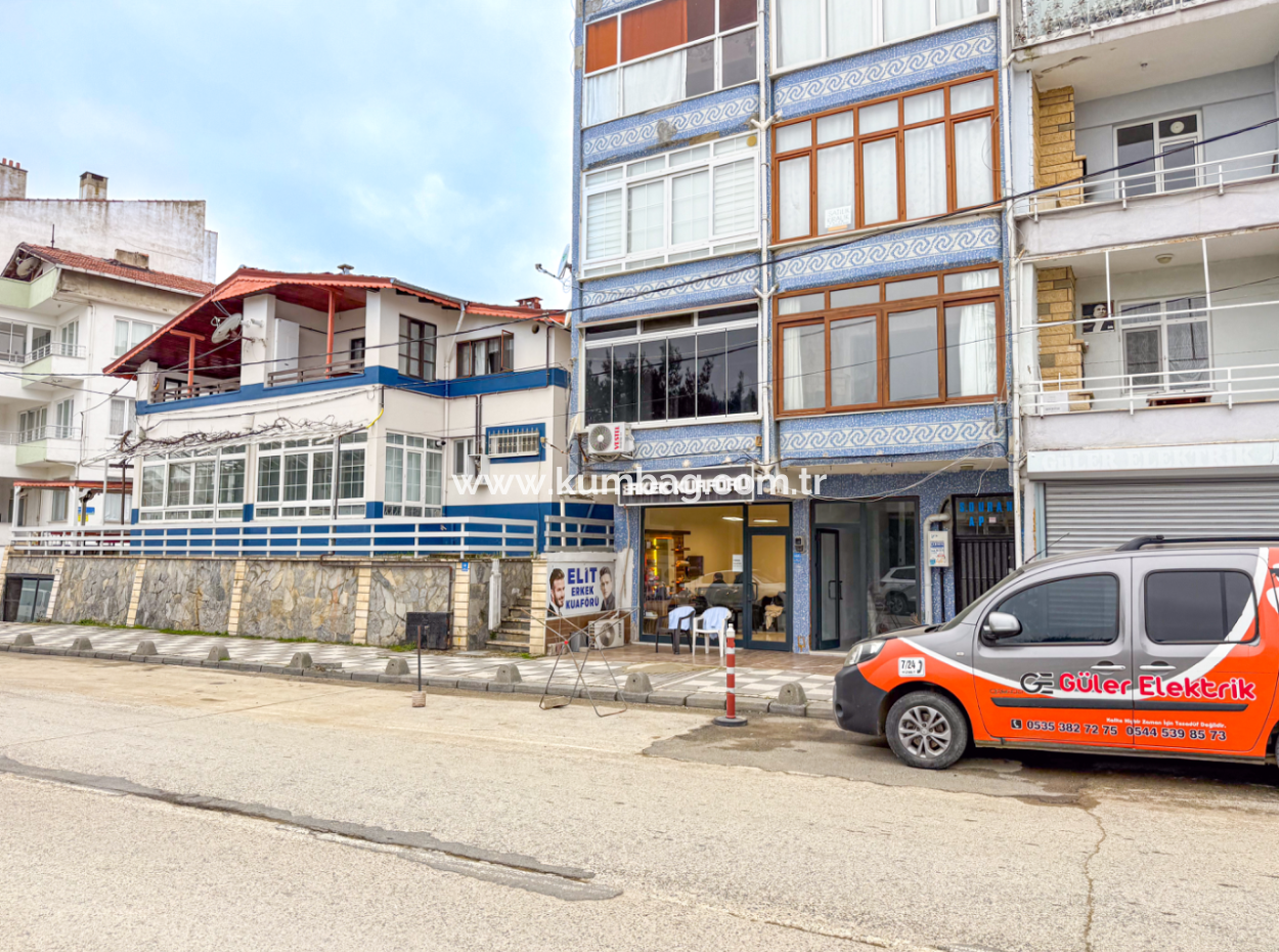 1 1 Wohnung Zum Verkauf Mit Garten Nahe Dem Meer In Der Kumbağ Hauptstrasse
