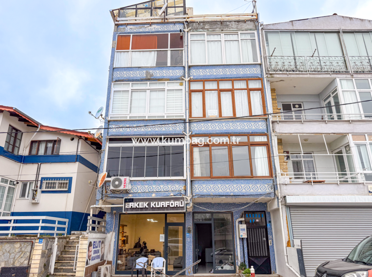1 1 Wohnung Zum Verkauf Mit Garten Nahe Dem Meer In Der Kumbağ Hauptstrasse