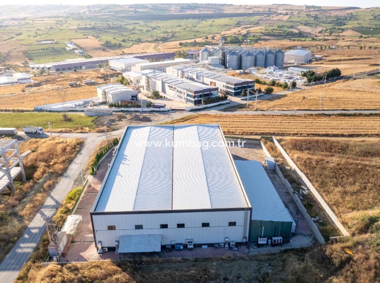 Produktionsanlage, Die Für Die Lebensmittelproduktion In Rauchfreier Industriezone Geeignet Ist.