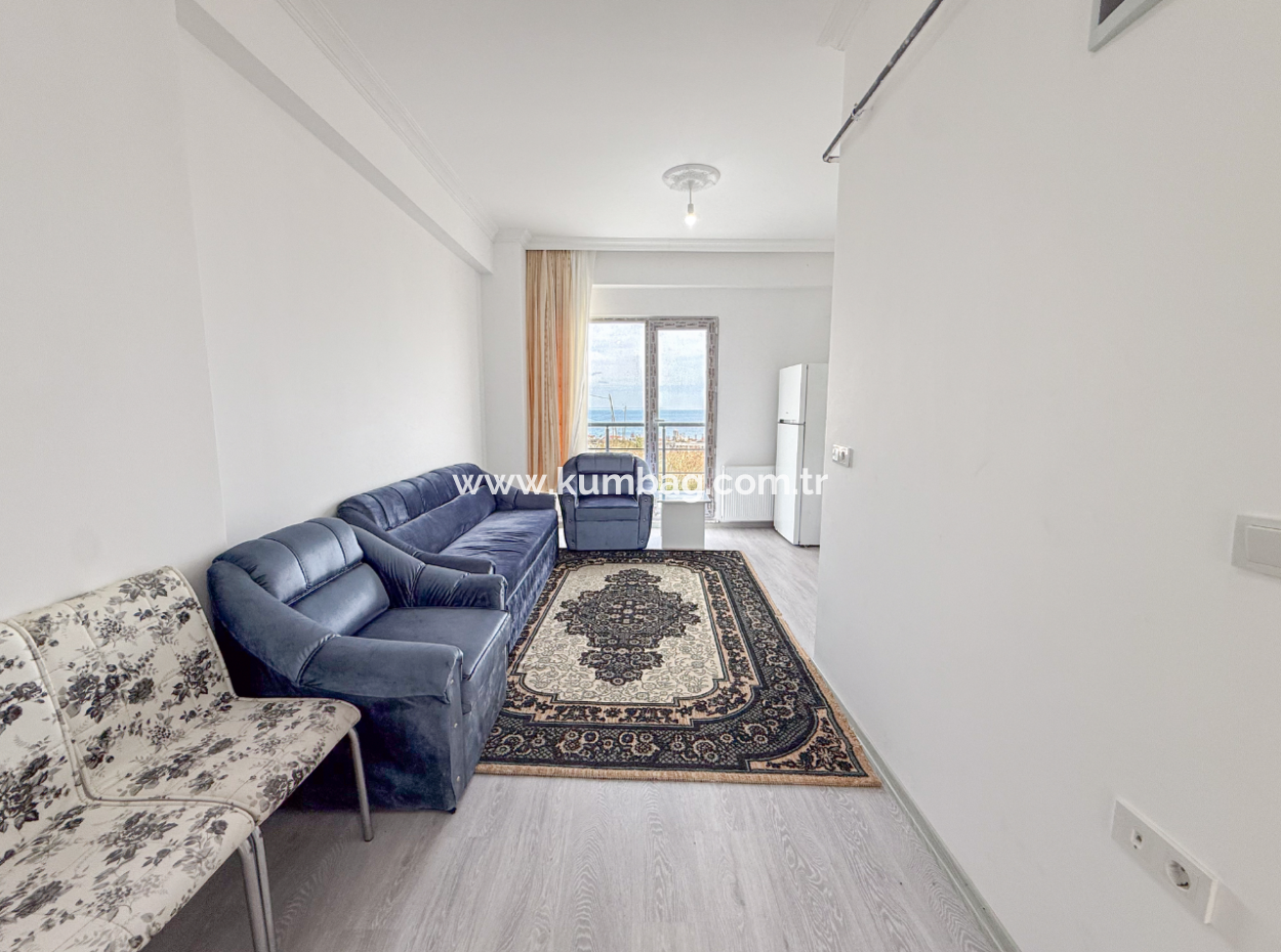 1 1 Wohnung Zum Verkauf Mit Panoramablick Auf Das Meer In Kumbağ