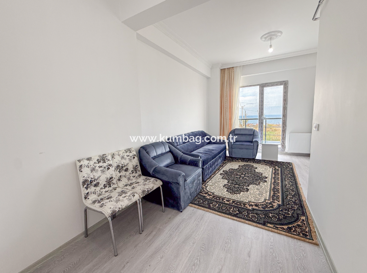 1 1 Wohnung Zum Verkauf Mit Panoramablick Auf Das Meer In Kumbağ