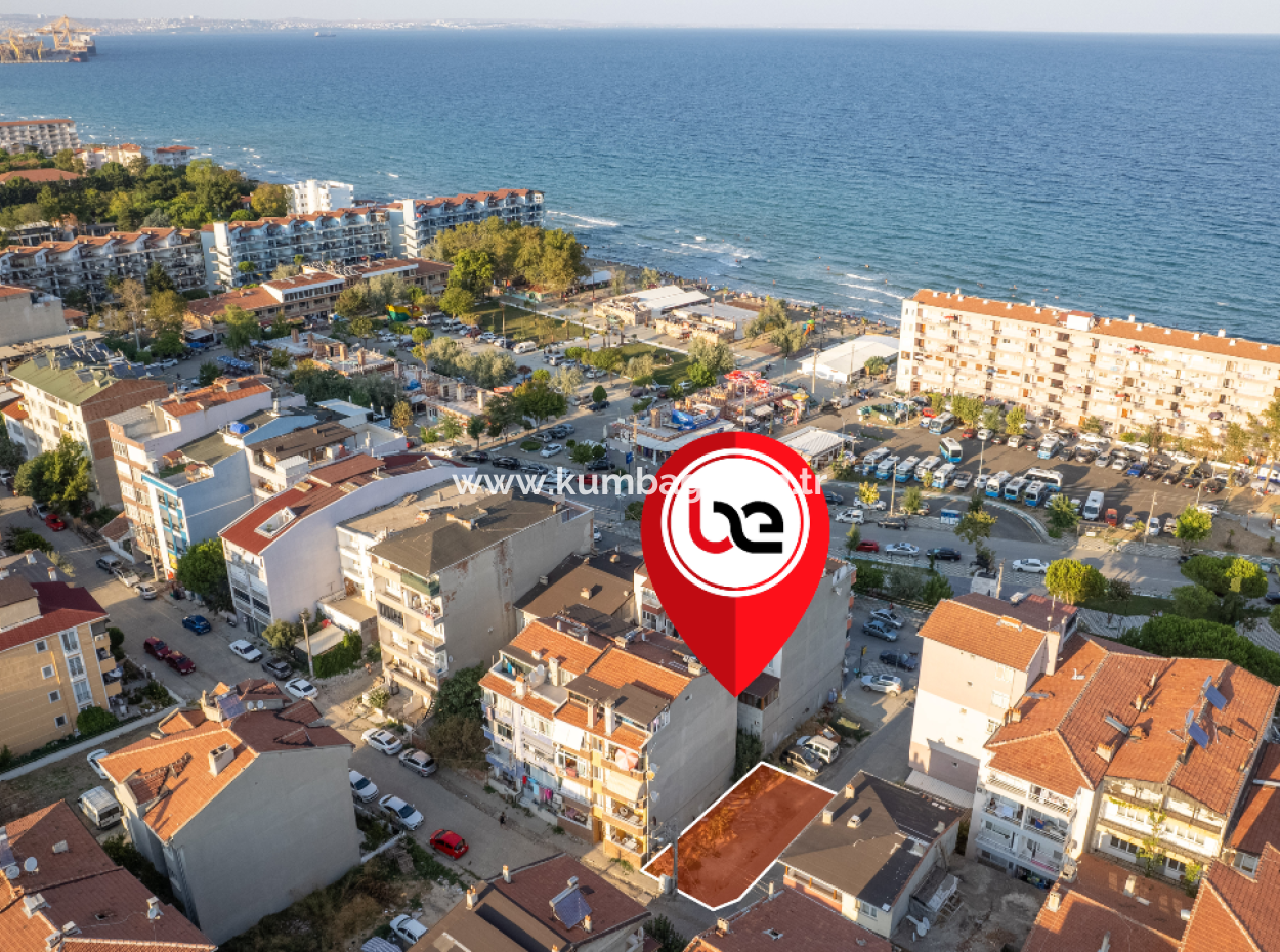 Ecke Angrenzendes Zoniertes Grundstück Zum Verkauf In Der Kumbağ Marktstrasse