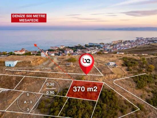 370M2 Baufertiges Grundstück Mit Aussicht In Der Wohnzone In Kumbağ