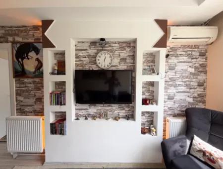 2 1 Wohnung Zum Verkauf Mit Pool Und Blick Auf Die Natur In Kumbağ Köy Içi Mevkii
