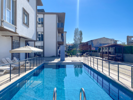 2 1 Brandneue Wohnungen Zur Miete In Der Nähe Des Meeres Im Kumbağ Pool Complex