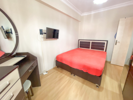 2 1 Wohnung Zum Verkauf In Kumbag, Ganz In Der Nähe Des Meeres