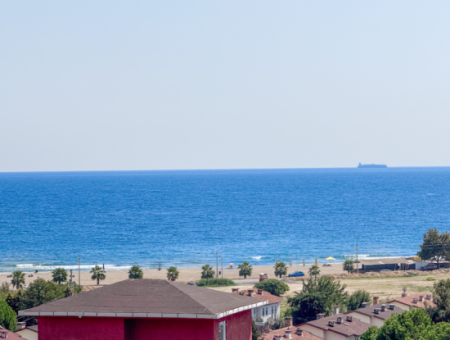 4 1 Triplex Villa Zum Verkauf Mit Grosser Terrasse Mit Meerblick In Kumbağ