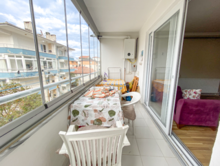 Sehr Grosse Möblierte/Unmöblierte 2 1 Wohnung Zu Vermieten Im Dorf Kumbağ