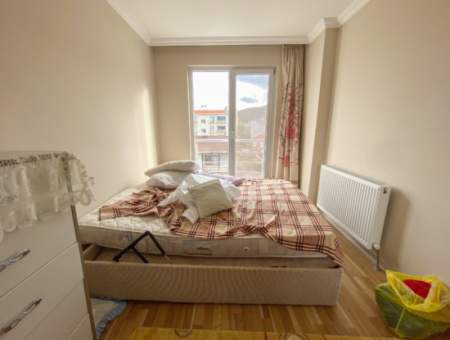 Sehr Grosse, Voll Möblierte 2 1 Wohnung Zu Vermieten Im Dorf Kumbağ