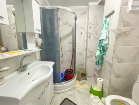 Sehr Grosse, Voll Möblierte 2 1 Wohnung Zu Vermieten Im Dorf Kumbağ