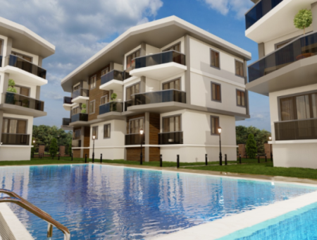2 1 Wohnungen Zum Verkauf In Kumbağ Luxury Pool Yonca Evleri Komplex
