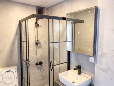 Luxus 2 1 Wohnungen Zum Verkauf In Kumbag Sea Side Komplex Mit Pool