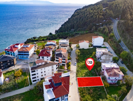 185 M² Zoniertes Grundstück Zum Verkauf An Einer Angemessenen Lage Und Bereit Zum Bau In Kumbağ