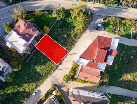 185 M² Zoniertes Grundstück Zum Verkauf An Einer Angemessenen Lage Und Bereit Zum Bau In Kumbağ