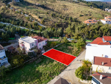 185 M² Zoniertes Grundstück Zum Verkauf An Einer Angemessenen Lage Und Bereit Zum Bau In Kumbağ