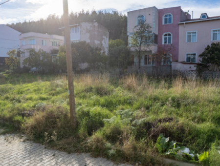 185 M² Zoniertes Grundstück Zum Verkauf An Einer Angemessenen Lage Und Bereit Zum Bau In Kumbağ