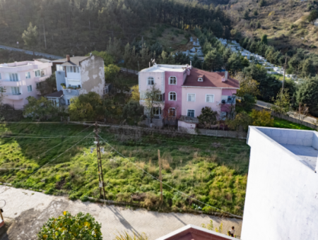 185 M² Zoniertes Grundstück Zum Verkauf An Einer Angemessenen Lage Und Bereit Zum Bau In Kumbağ