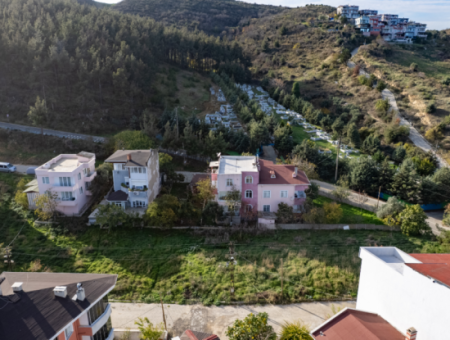 185 M² Zoniertes Grundstück Zum Verkauf An Einer Angemessenen Lage Und Bereit Zum Bau In Kumbağ