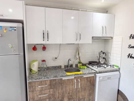 11-Wohnung Zum Verkauf Mit Belegung Auf Einem Zentral Gelegenen Gelände Mit Pool In Kumbağ