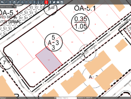 Fertiges Grundstück Zum Verkauf In Der Nähe Des Gündalstrandes In Kumbağ