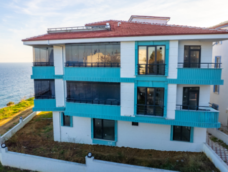 Kumbağ Panoramablick Auf Das Meer, Luxuriöse Neue 2 1 Wohnungen Zum Verkauf